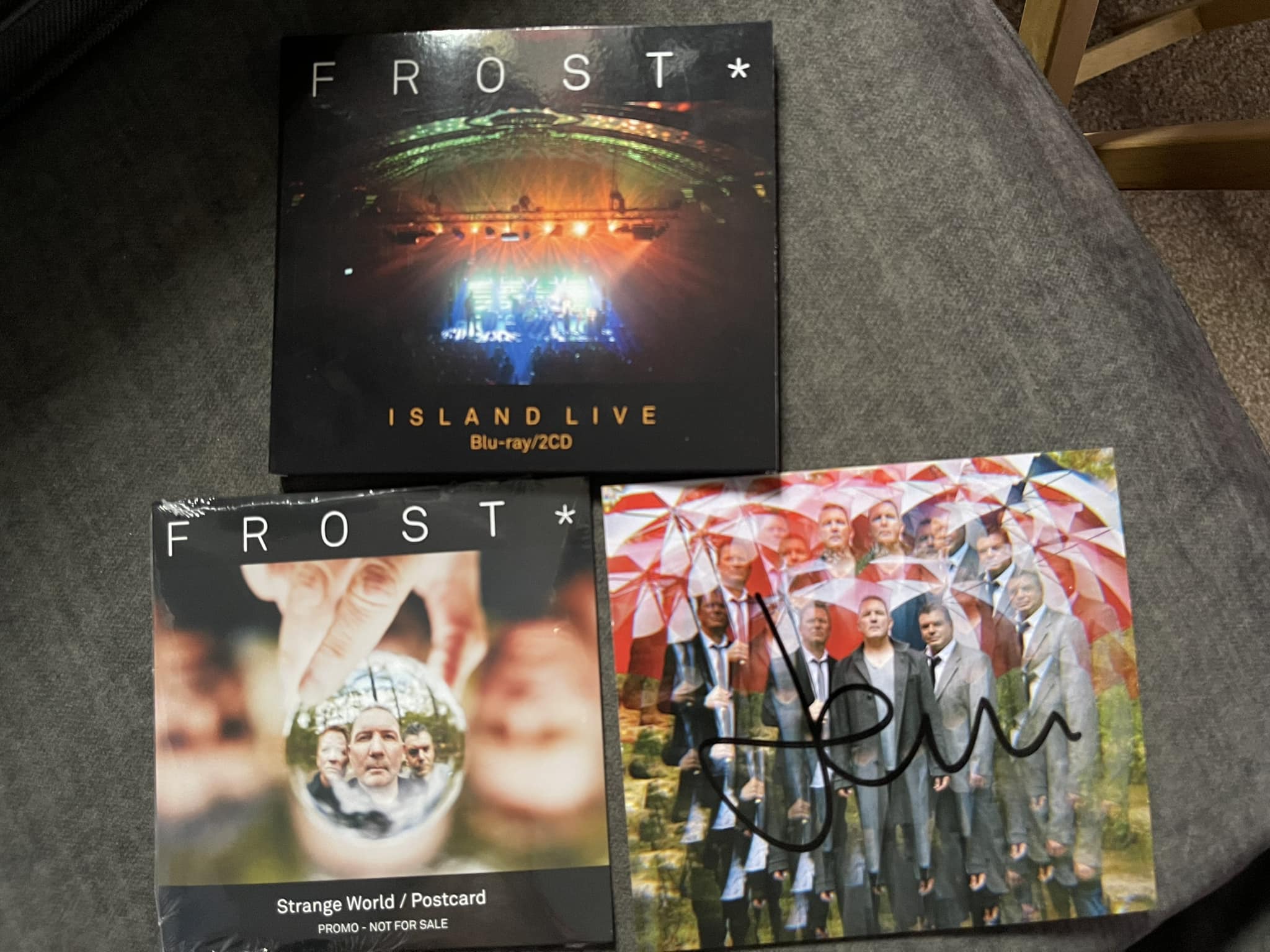 Just been playing my just received vinyl copy of Frost