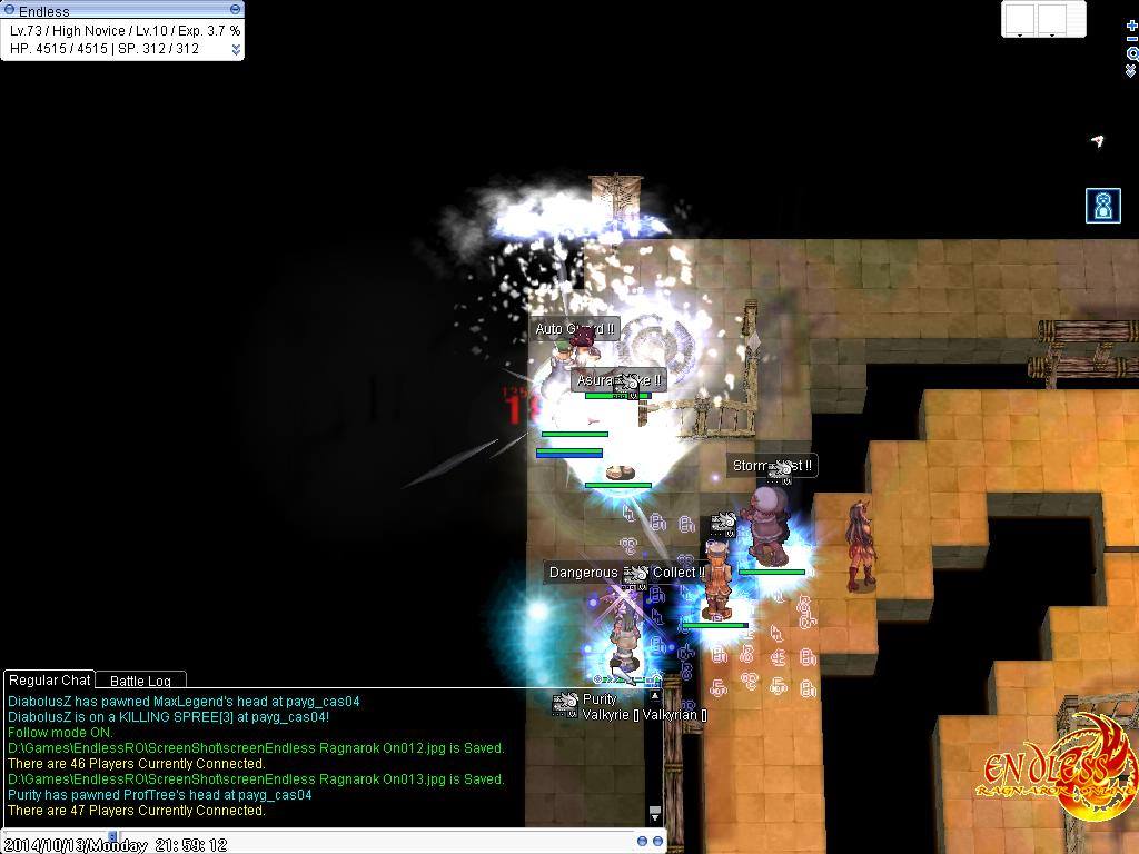 Some screenshot of today WOE.... - Endless Ragnarok Online