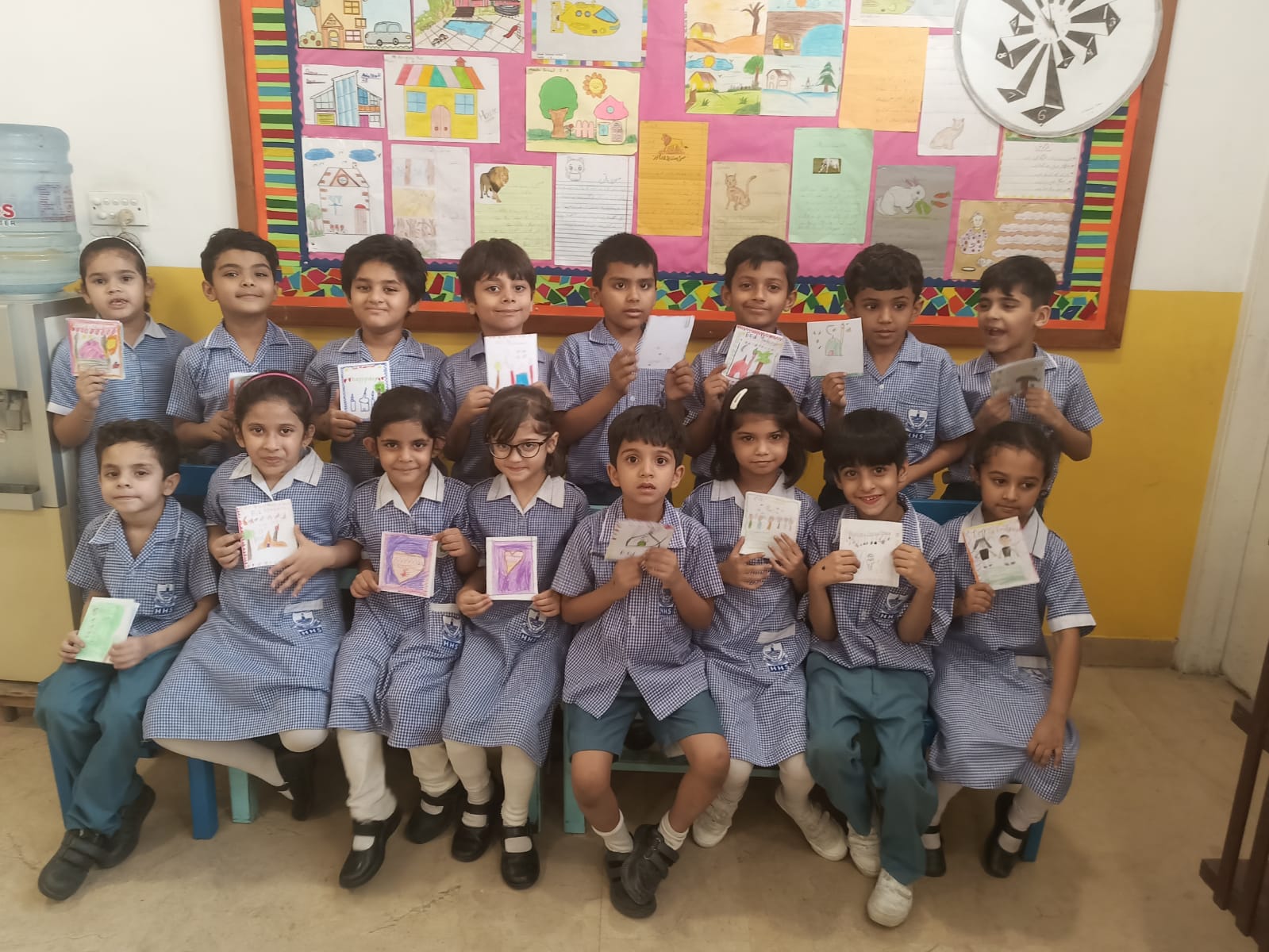 HHS High School - Our Pre Primary students crafted the Eid...