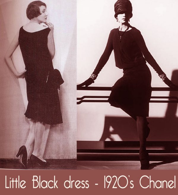 little black dress in the 1920s famous created by Coco Chanel is one of the most iconic fashion pieces of the 20th century. Known as the “little black dress” (LBD), it was created Boutique New Arrivals Nadine Merabi Kimberly Black Gold Beaded Flapper Dress Size:[EU-39 & US-7]