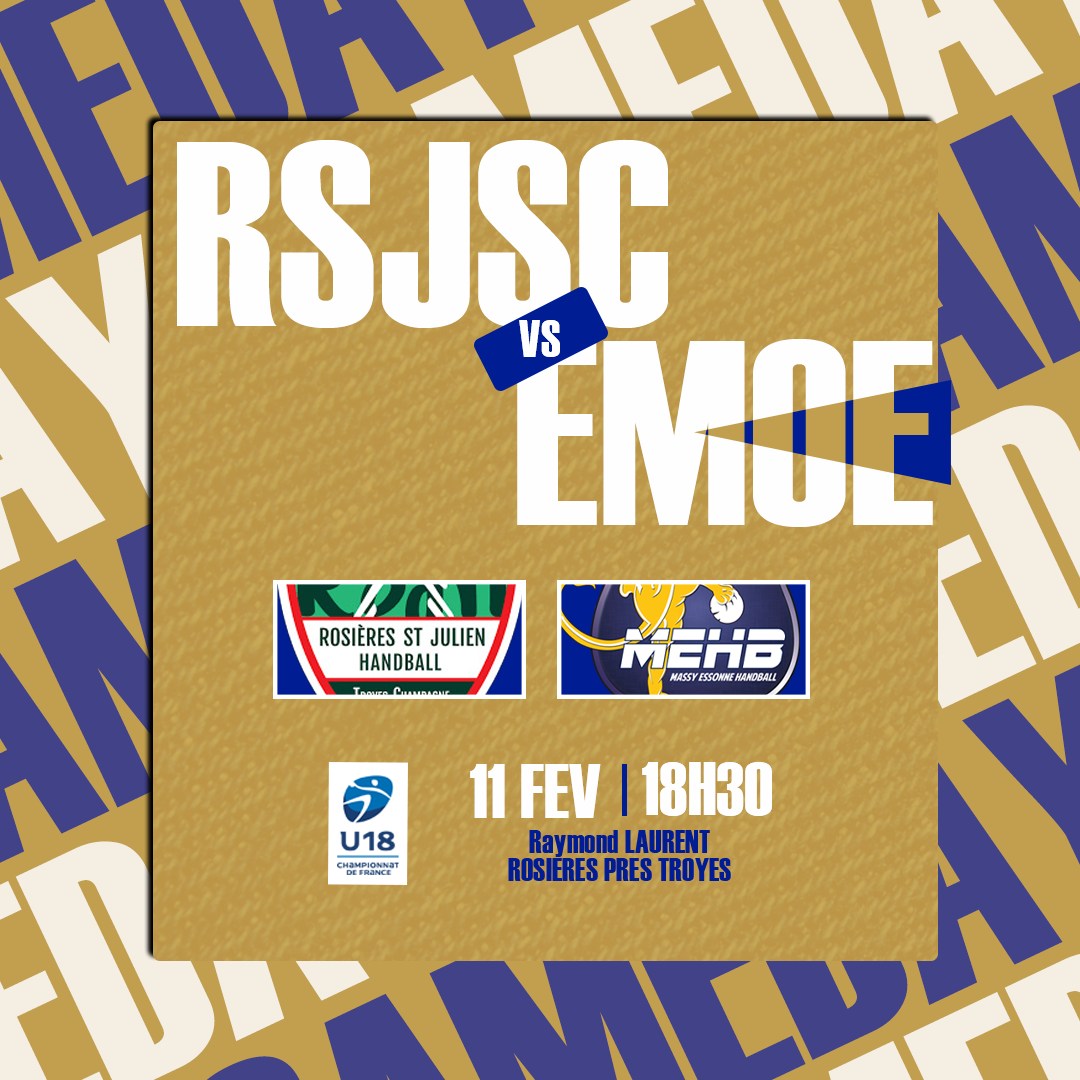 MEHB - 🚨 GameDay🚨 Les U18 France, Entente Massy Essonne, se déplace en ...