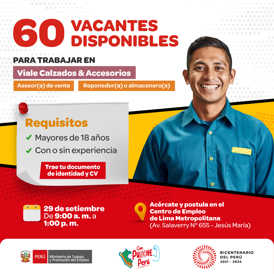 😀👩‍... - Ministerio de Trabajo y Promoción del Empleo del Perú
