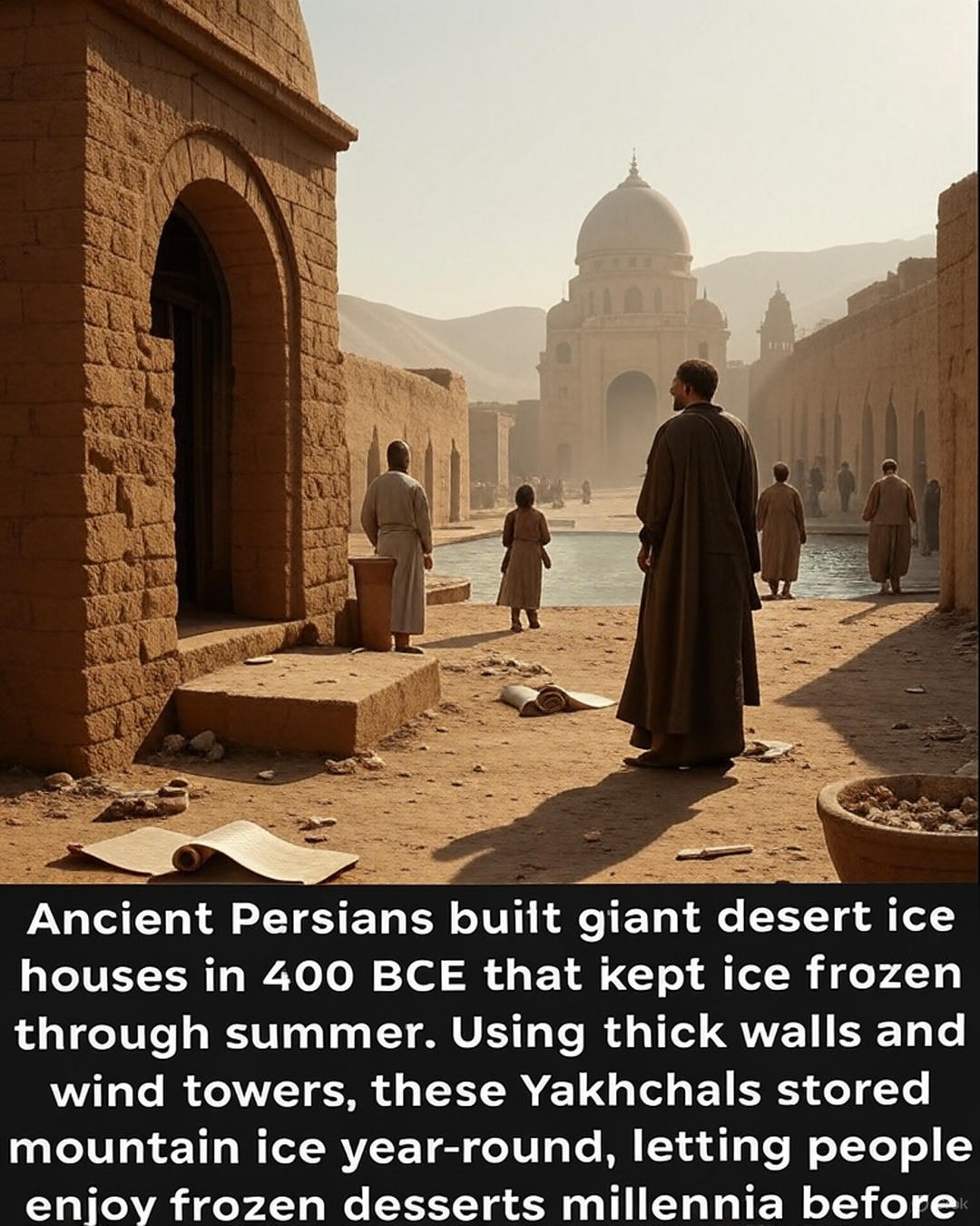 Rare History World | In ancient Persia, 400 BCE, engineers created ...