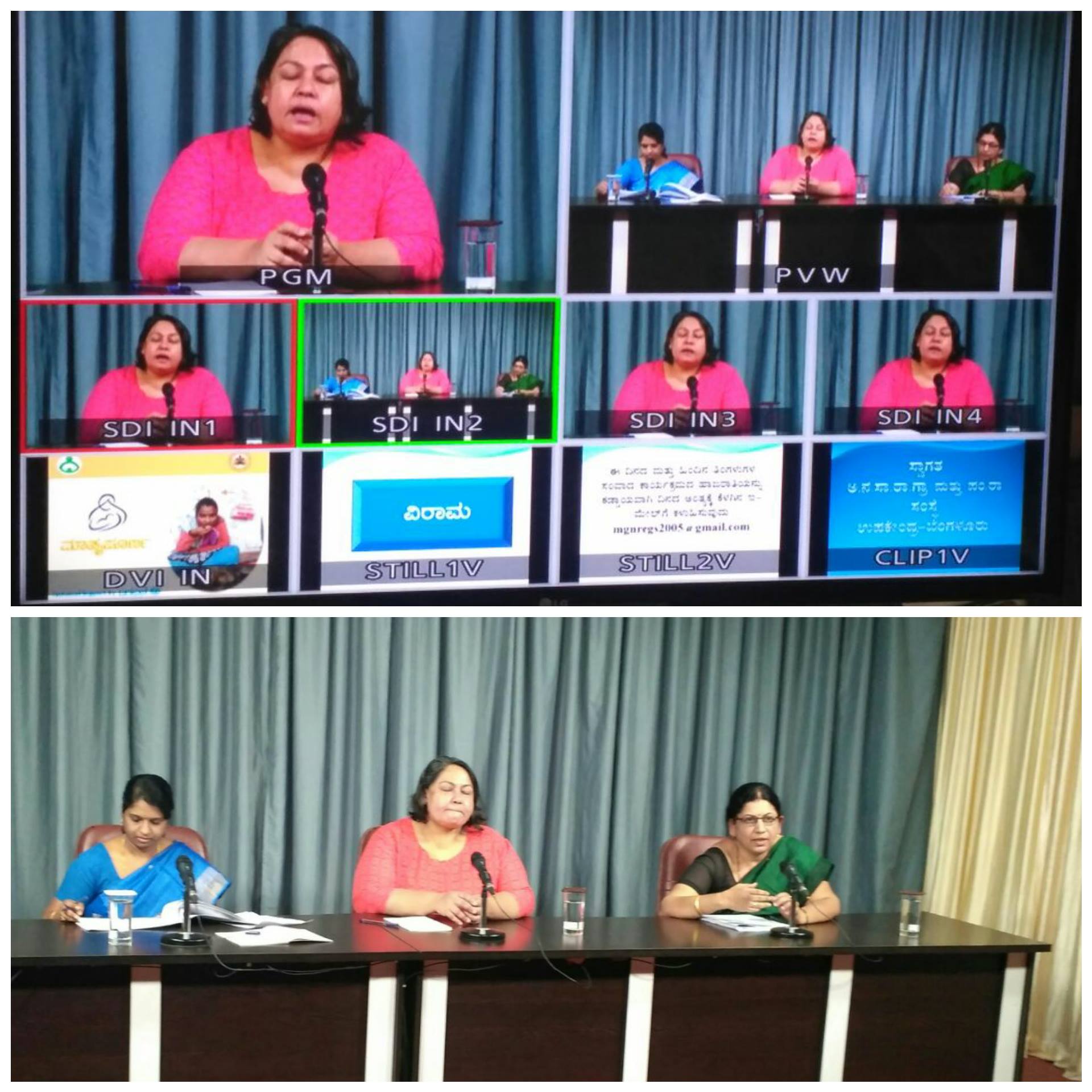 Smt.Uma Mahadevan , IAS, Principal Secretary, Smt. Deepa Choulan, IAS ...