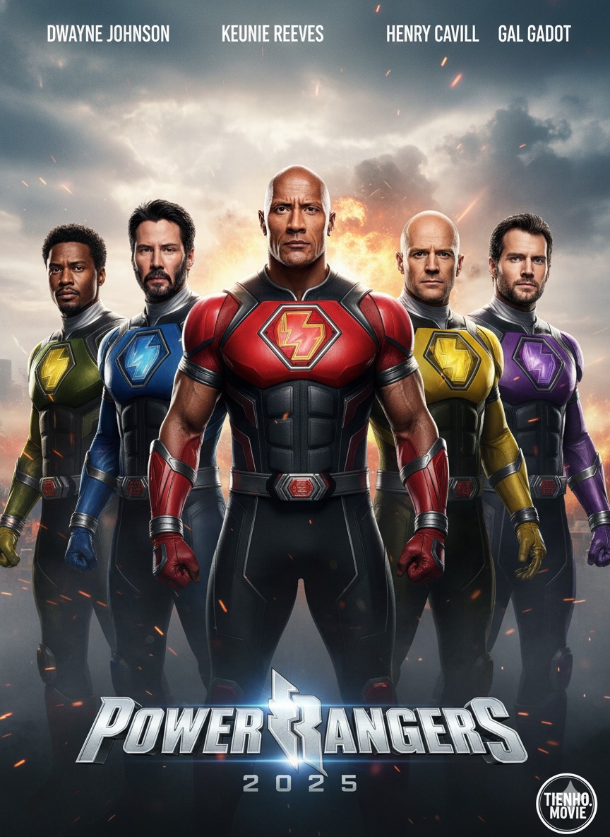 Enchanted - 🎬 Power Rangers (2025) Dwayne Johnson | Keanu Reeves ...
