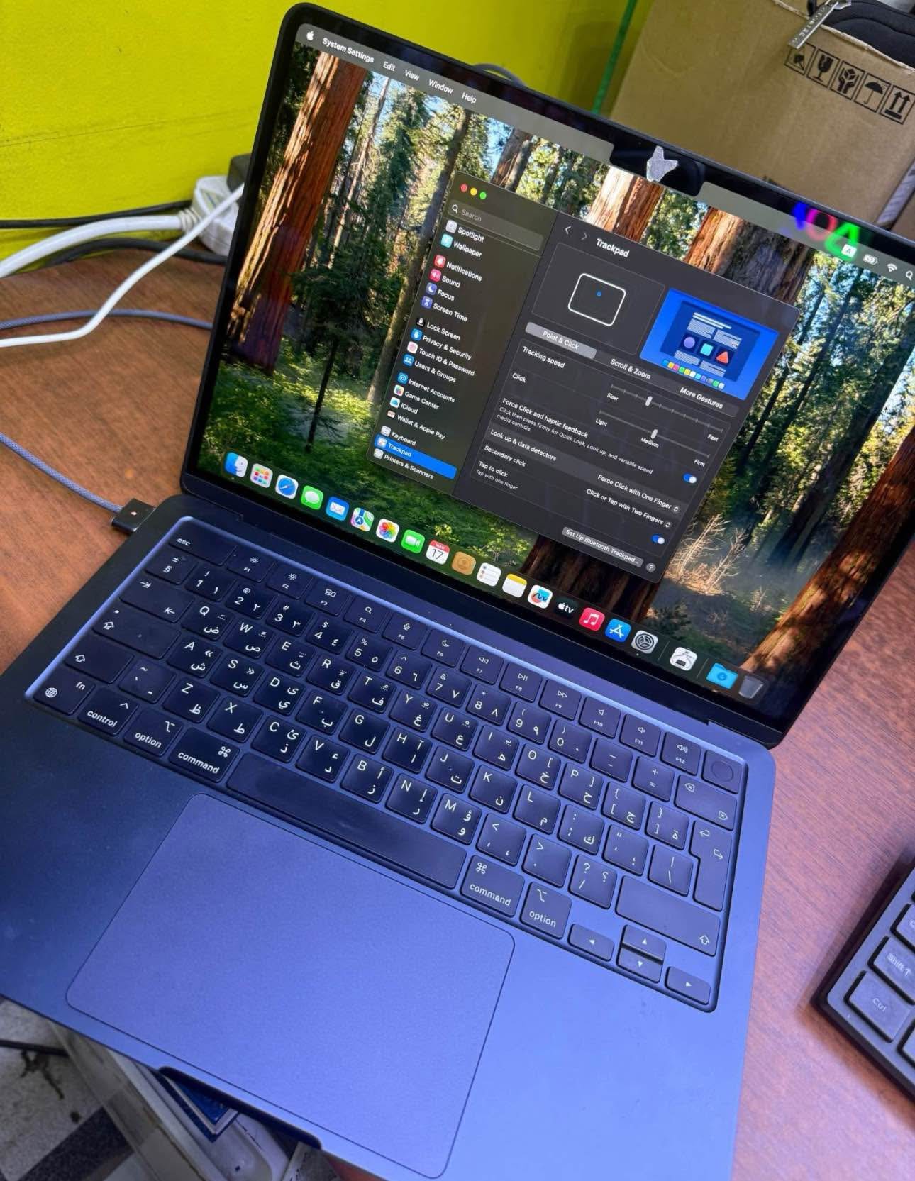 Apple Macbook Air 2022 Model Midnight Blue Color M2 processor 8Gb 