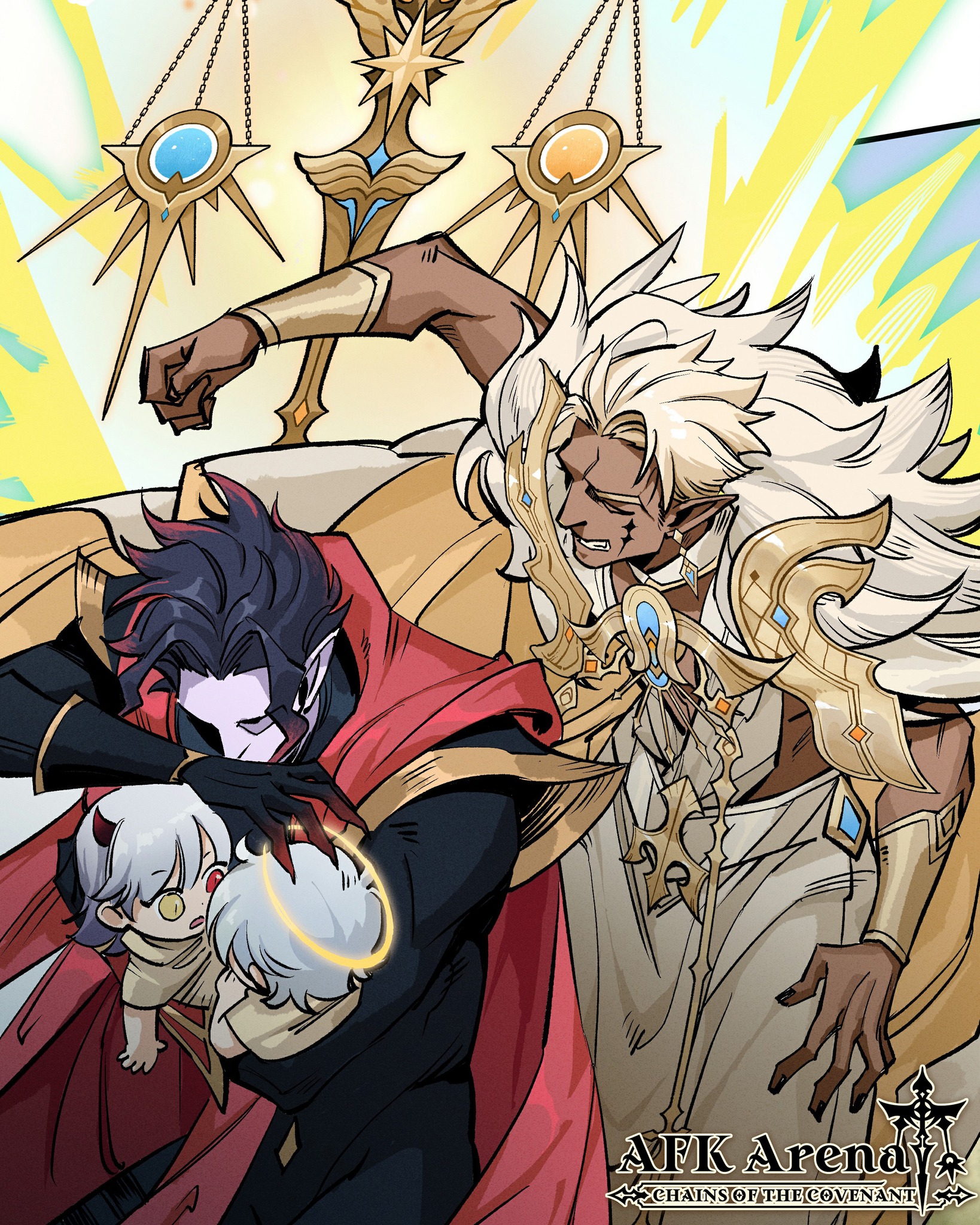 コミック・アニメ AFK Greetings, Adventurers!🔥 Chapter 6 of Chains of the Covenant is