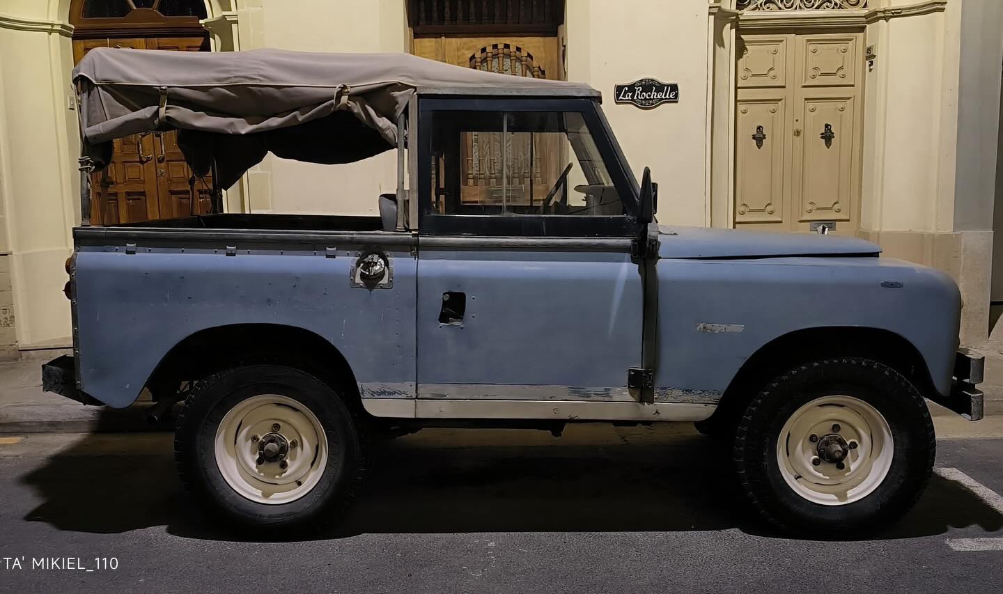 Land Rovers in Malta