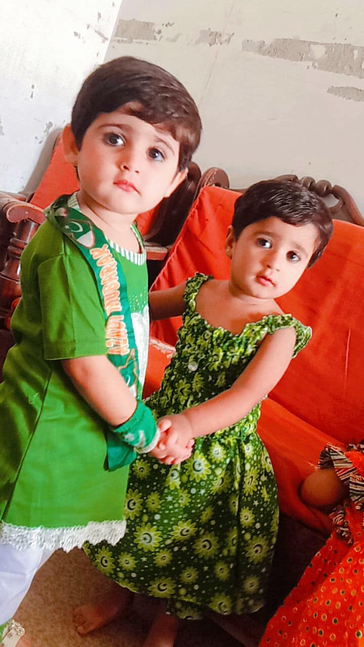 Imran Gabol - Bakhtawar Gabol with her younger sister...