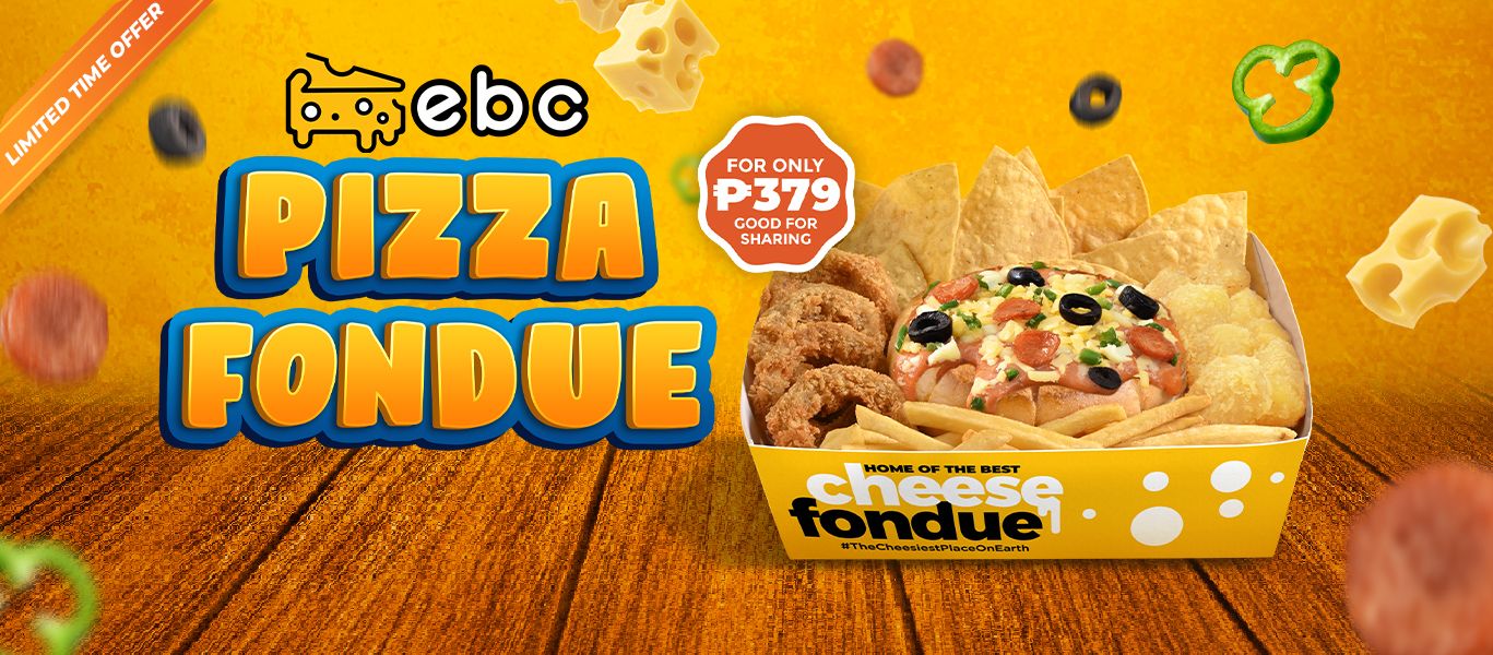 EBC - Indulge in the best of both worlds – Pizza and Cheese Fondue in ...