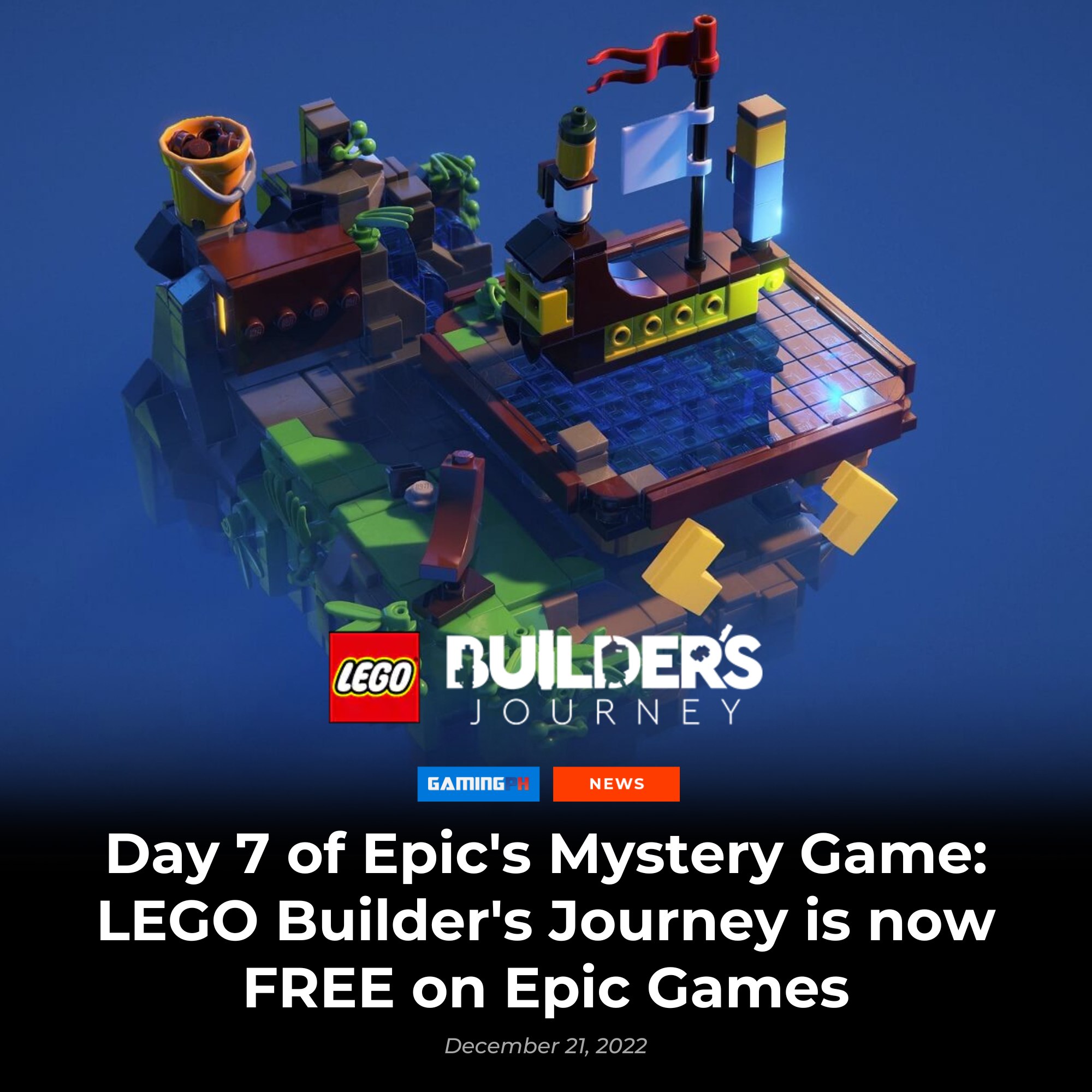 GamingPH - The Mystery
Game is a creative LEGO building...