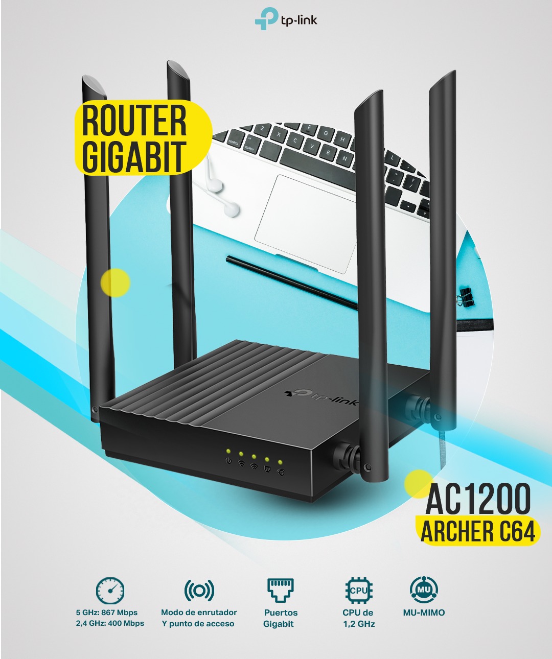 🔥El router inalámbrico Archer C64, es... - TP-Link Venezuela