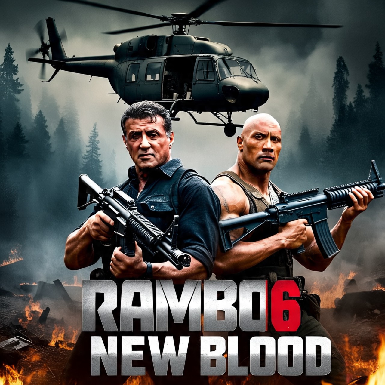 Madie - 🎬Rambo 6 – New Blood (2025) 🔥 Sylvester Stallone x Dwayne “The ...