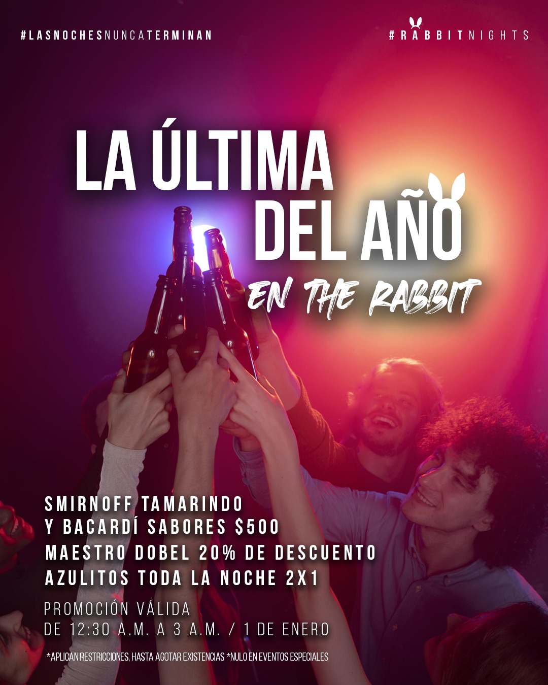¡EL BRINDIS SE DA EN #THERABBIT!🐰... - The Rabbit Terraza | Facebook