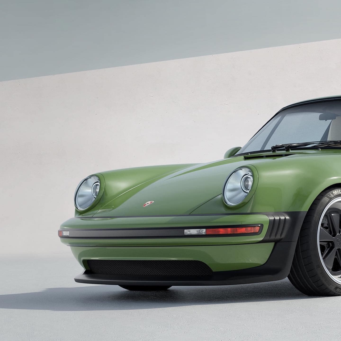 RM Rhino Modello 1:64 Singer Turbo Study Cabriolet 930