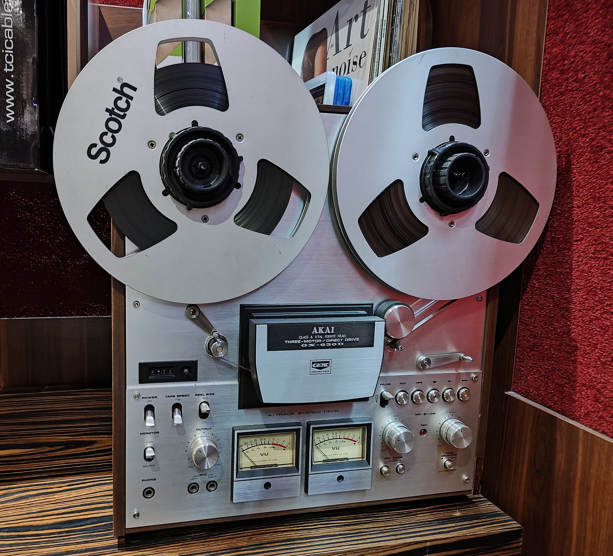 GX-646　オープンリール　取扱説明書付き AKAI