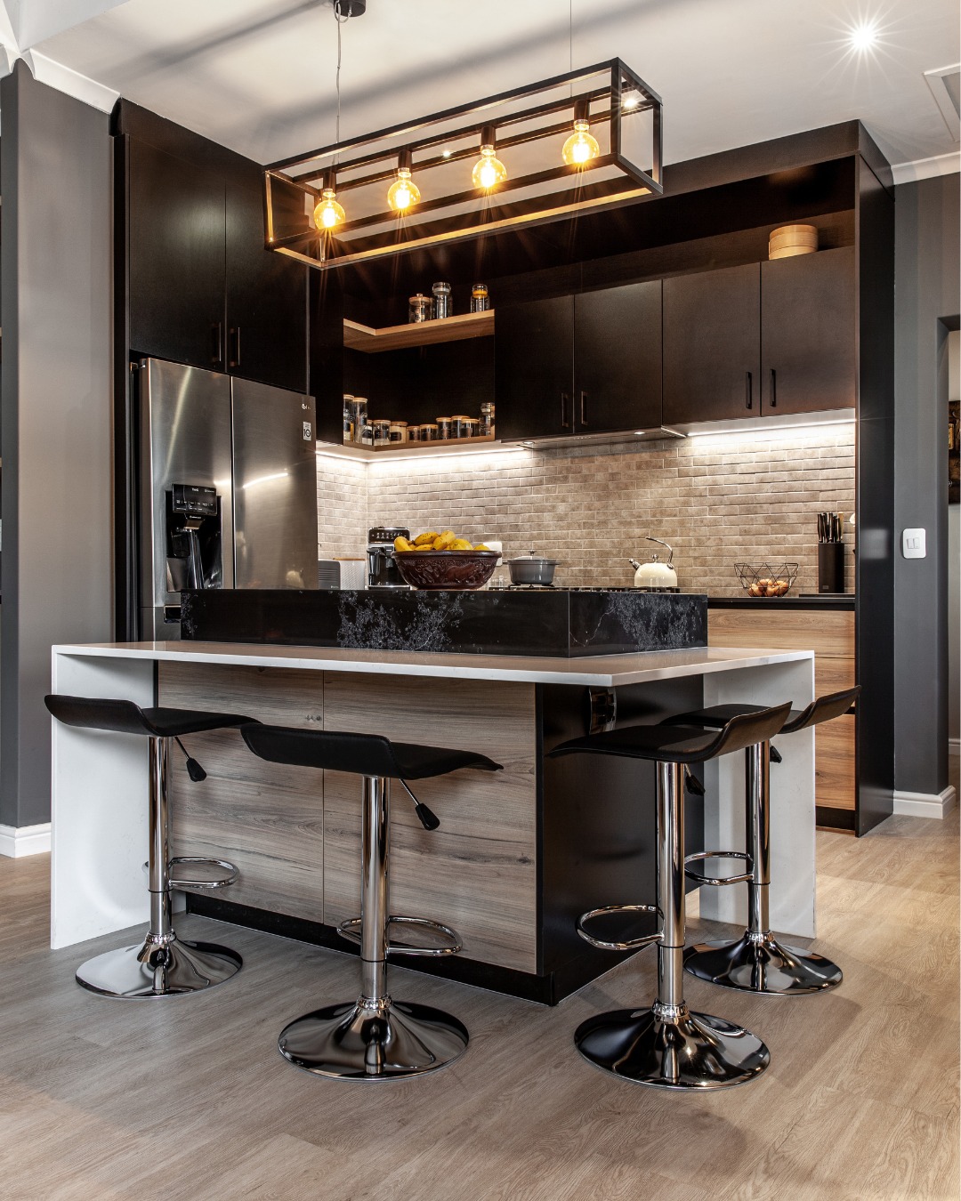 Easylife - This modern kitchen features a design that can be found in ...