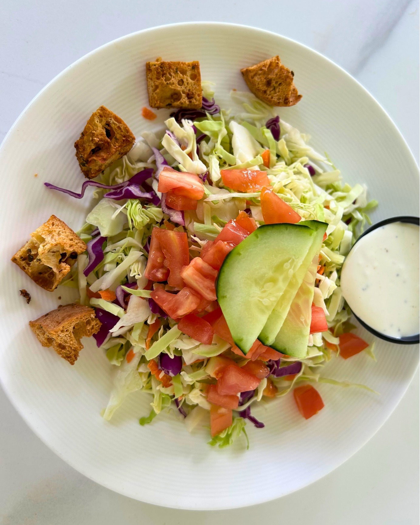 blue heron salad dressing Fresh house at Kitchen & Bar Parmesan herb