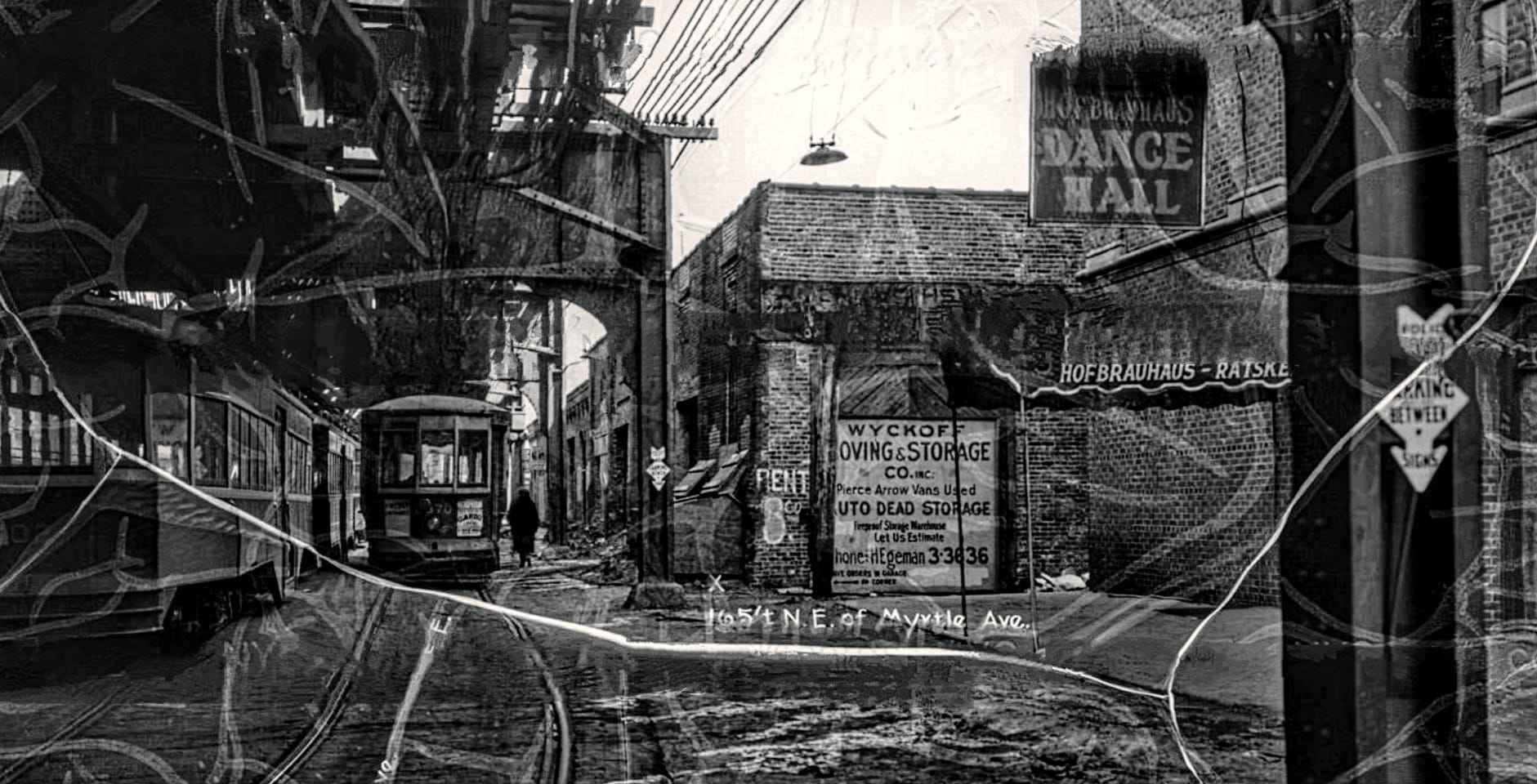 Palmetto Ave, N/E of Myrtle Ave, March 6, 1934
