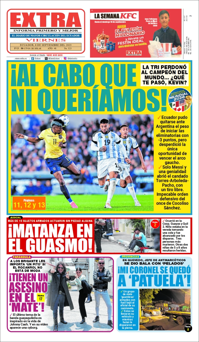 Diario Extra - ☀️¡Buen día! Les compartimos la... | Facebook