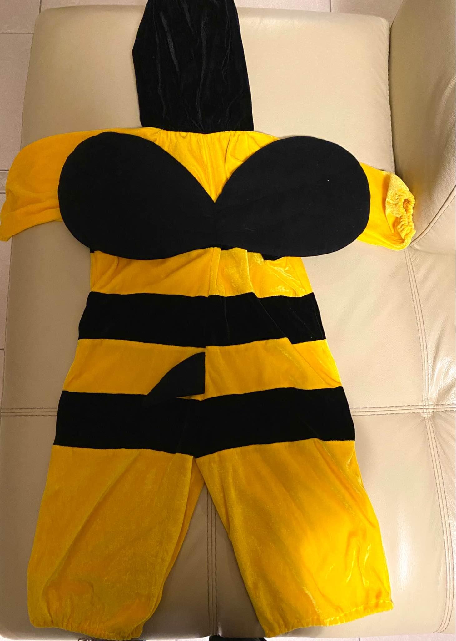Costume da ape con cappuccio per bambino: Costumi bambini,e vestiti di