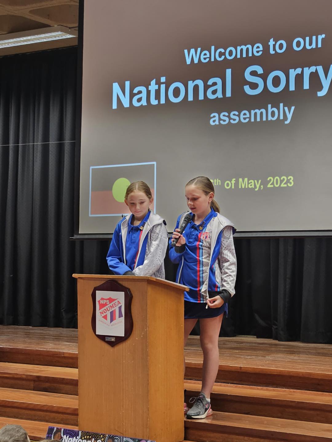 This morning, we had a whole school... - Noumea Public School