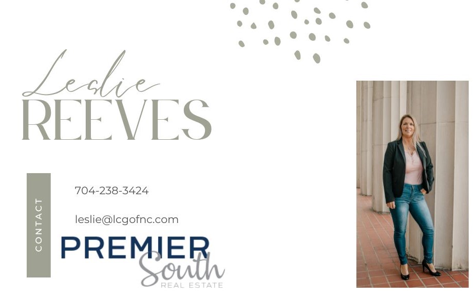 Leslie Reeves Realtor/Broker Premier South