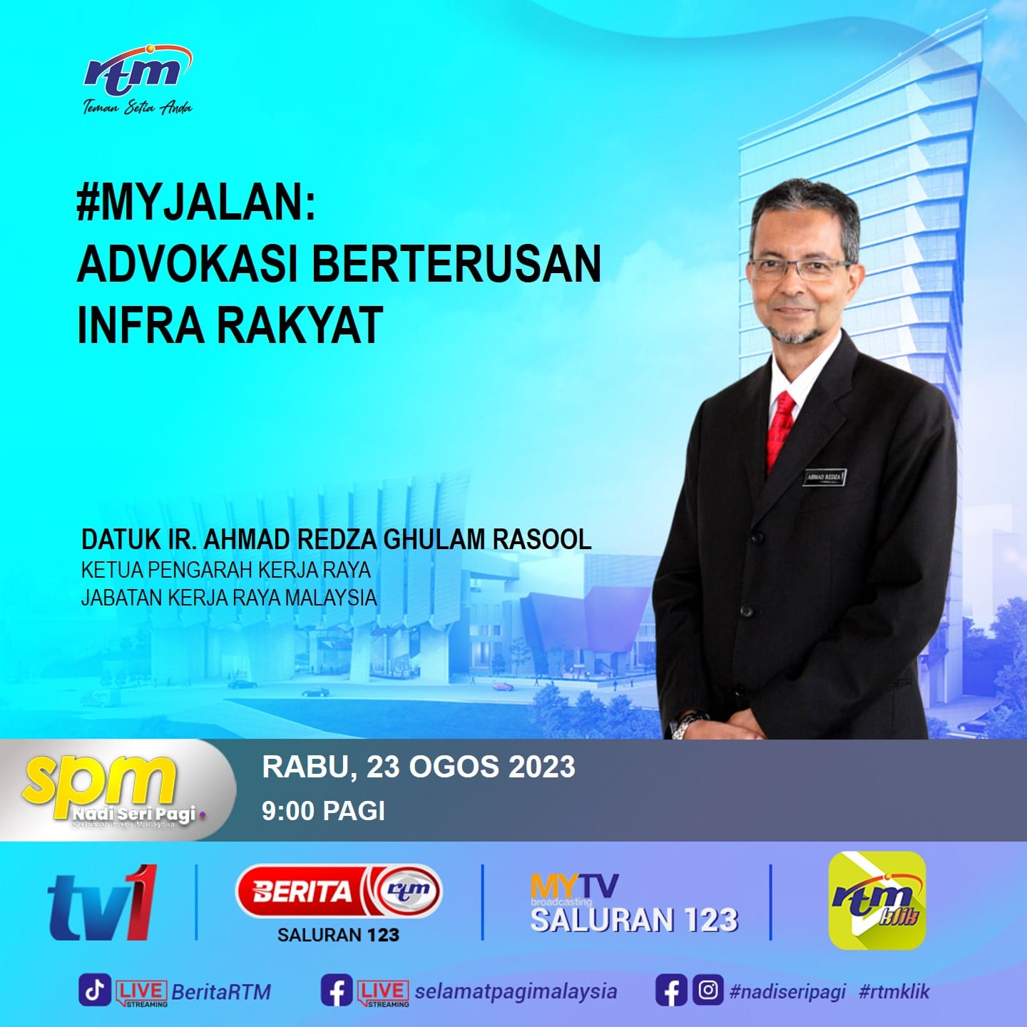 Jabatan - ADVOKASI BERTERUSAN INFRA RAKYAT Adalah dimaklumkan bahawa ...