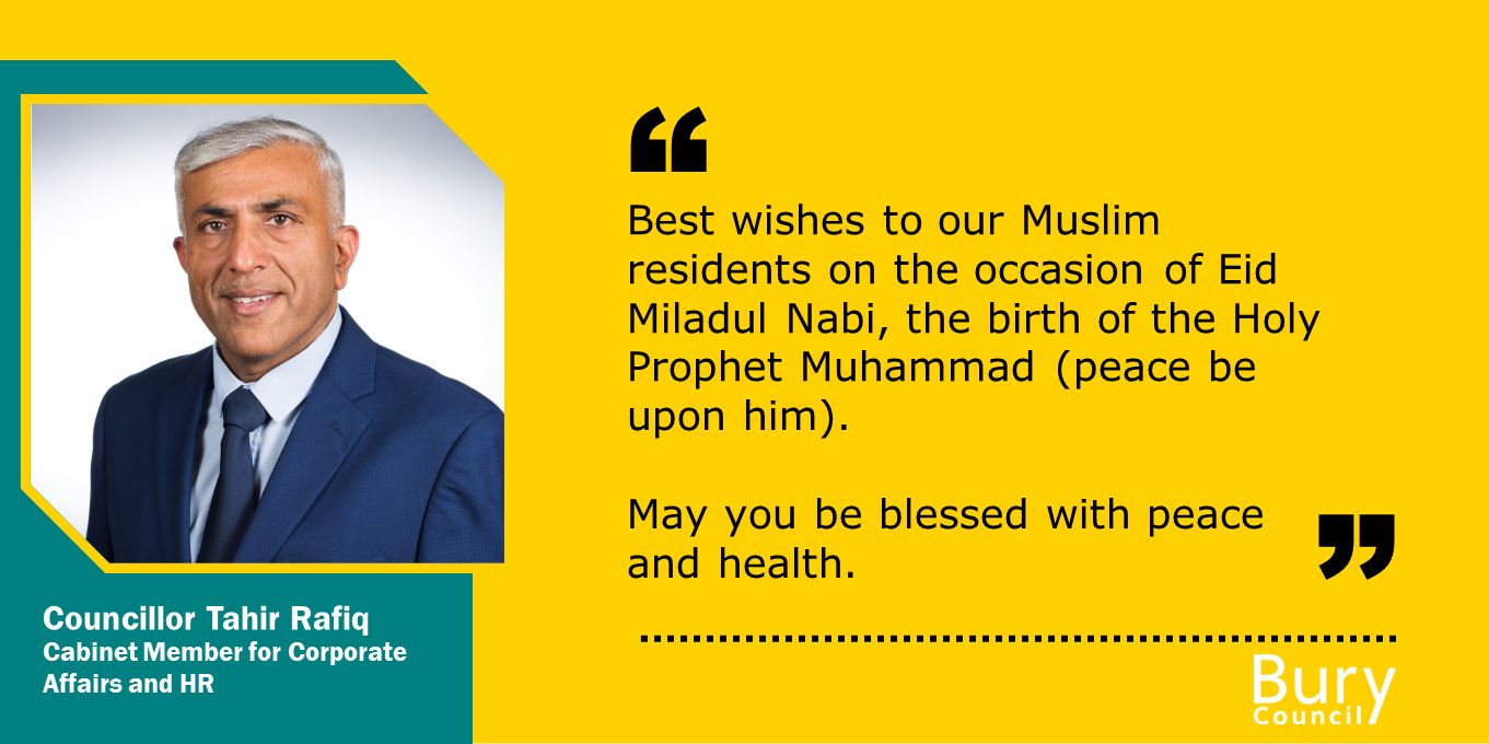 Bury - Members of our Muslim community are marking the birth of the ...