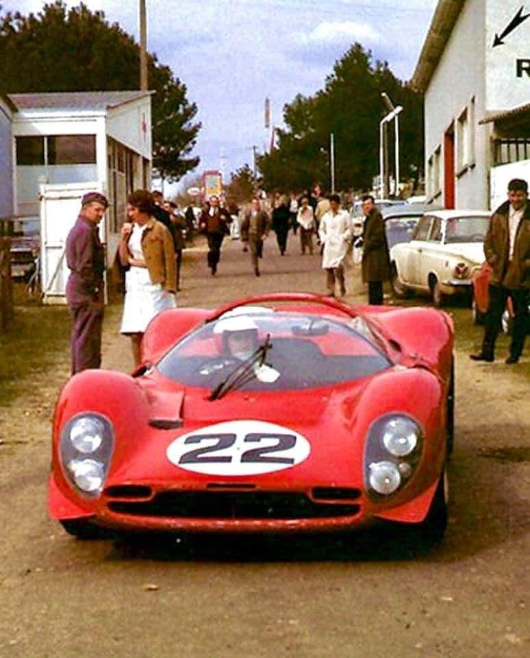 Lorenzo Bandini's Ferrari 330P/4 at 1967 Daytona 24 hours