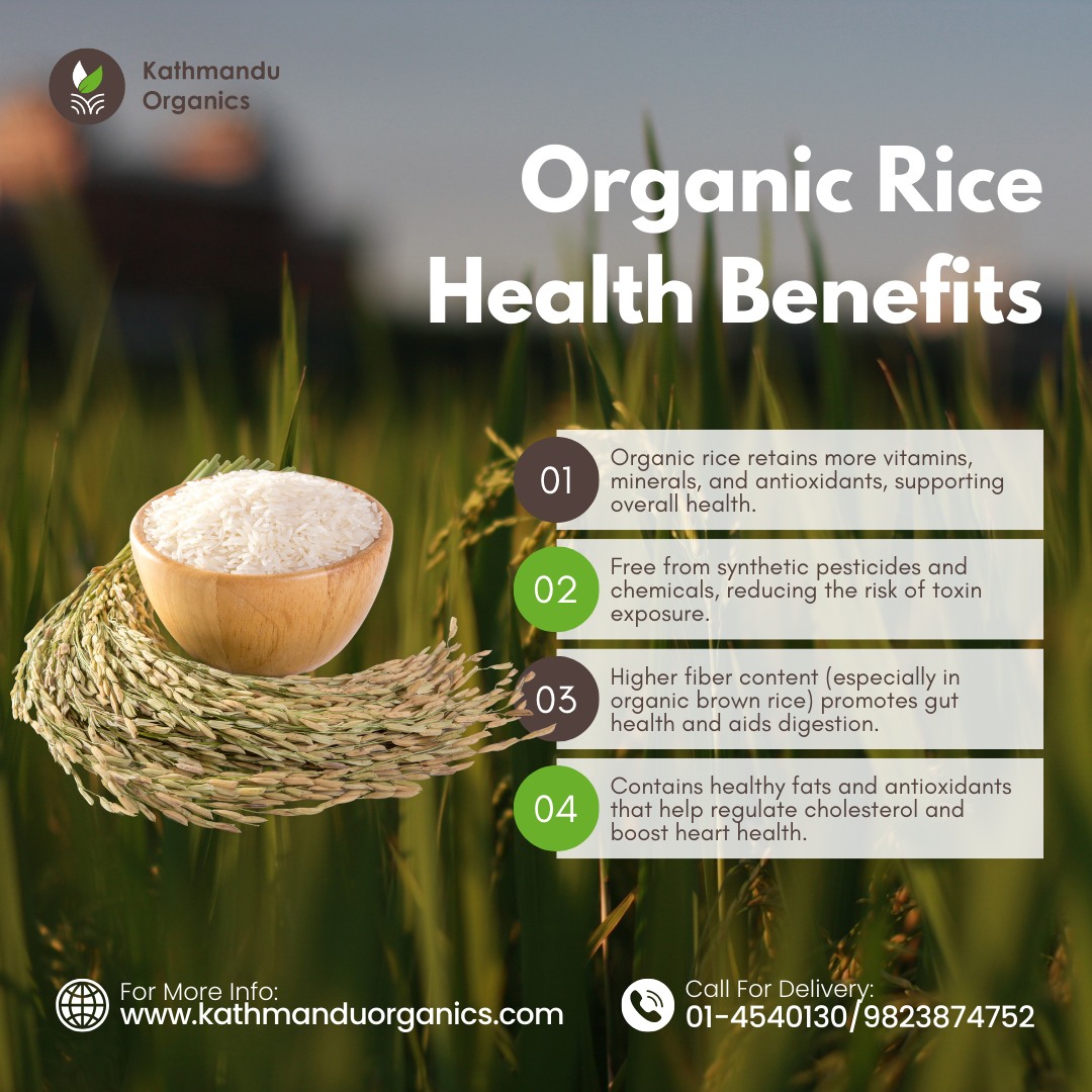Kathmandu - Organic Rice – Pure, Local & Nutritious! 🍚 Packed with ...