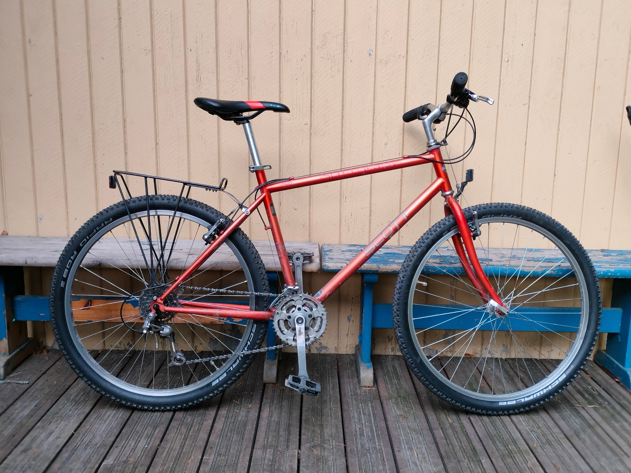 My old Titus MotoLite Ti in 2015, my last 26er…