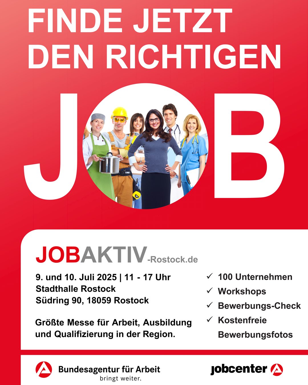 Jobaktiv - Der Countdown läuft: Am 9. und 10. Juli verwandelt sich die ...