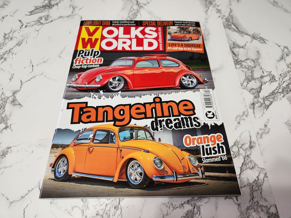 Eric Arnold's photos featured in December Volksworld issue