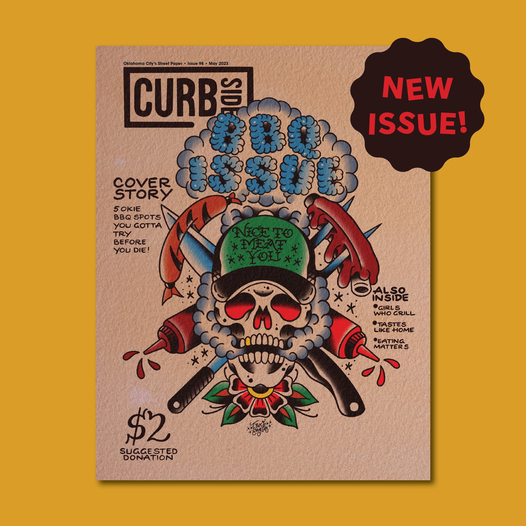 New month! New magazine! 📙 The May... - Curbside Chronicle