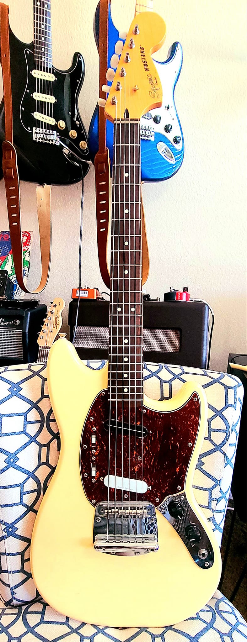 Customized Classic Vibe Mustang with Duncan Antiquity II pickups
