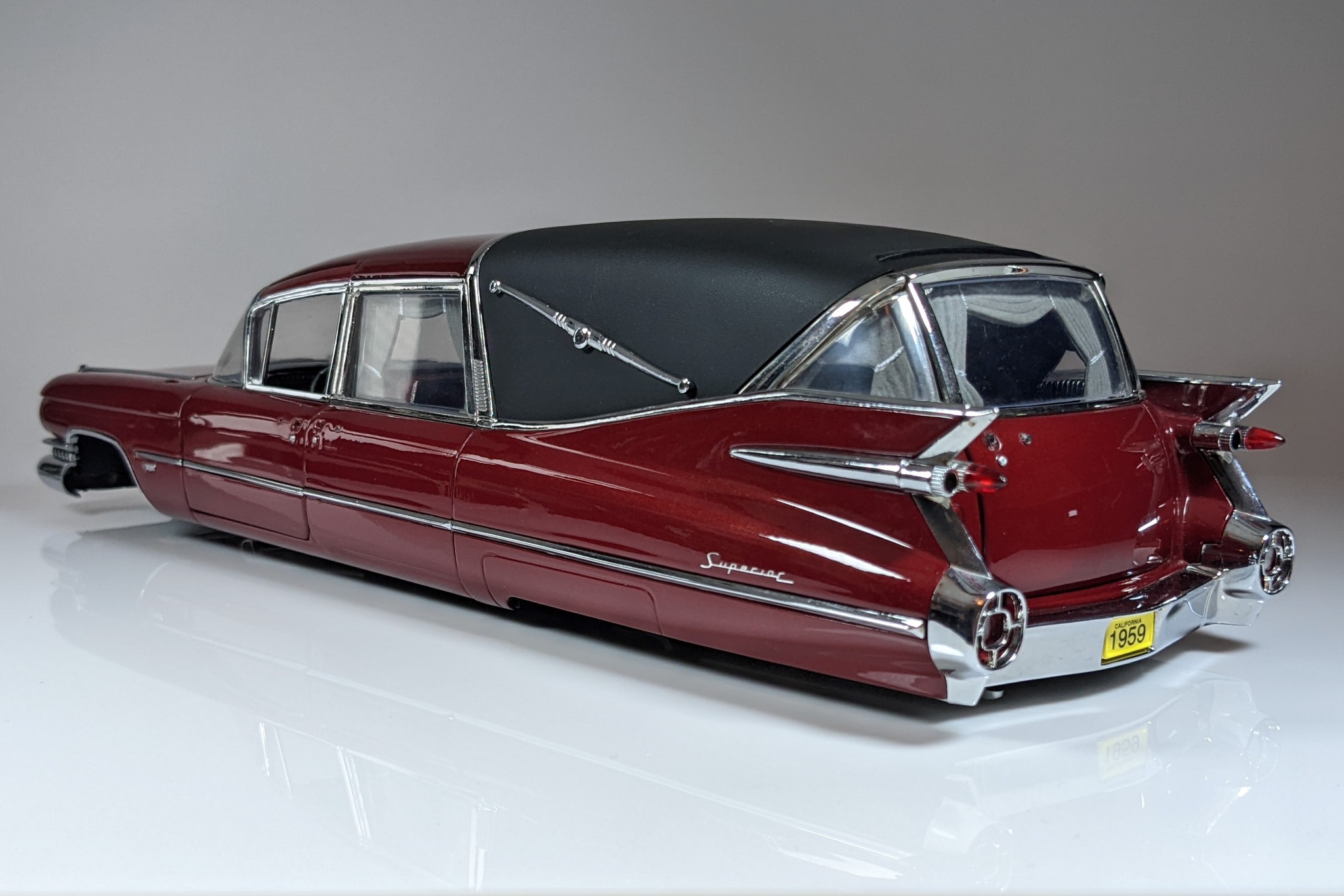 1959 Cadillac Superior flower car model by Precision Diecast