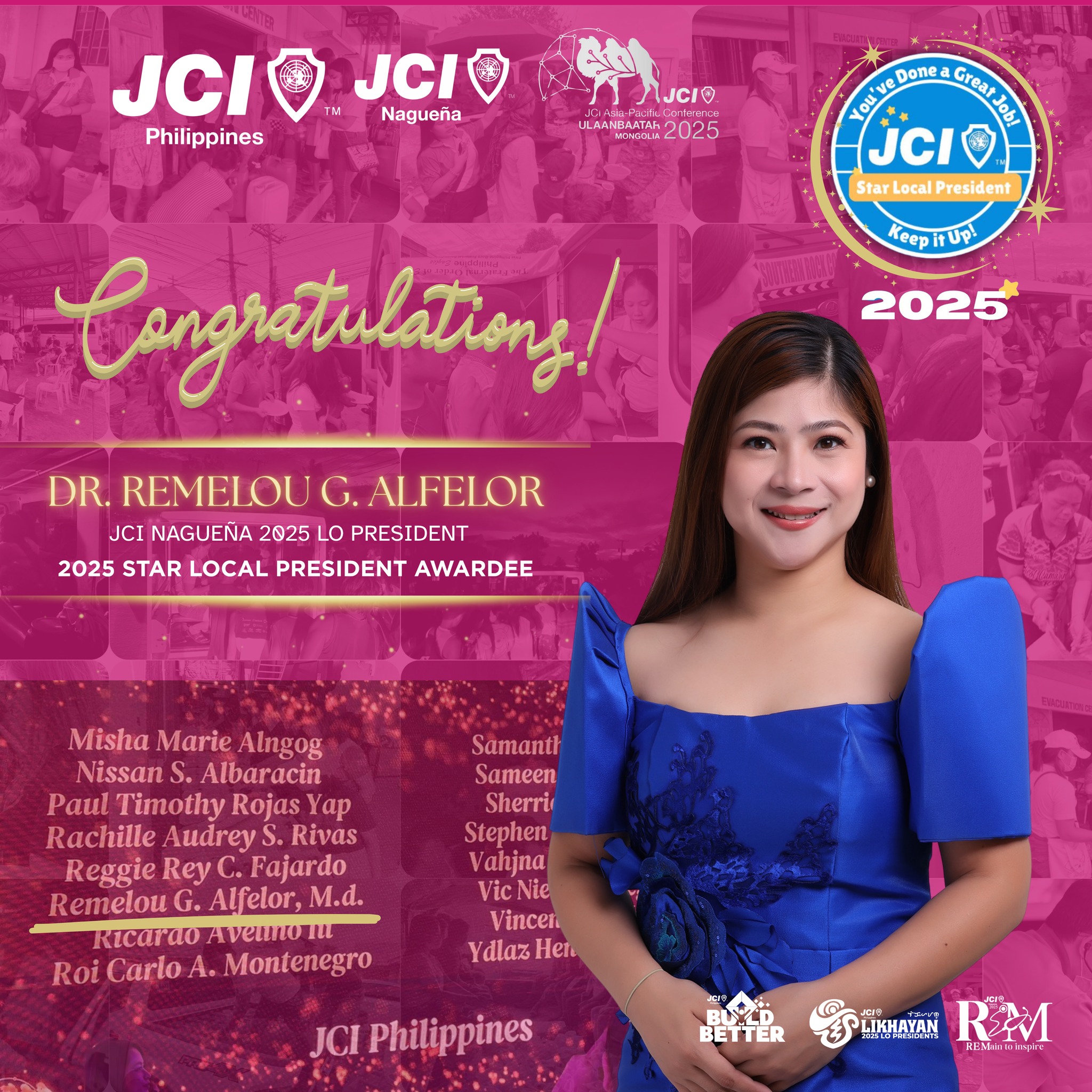 JCI - 🌟 Congratulations, our 2025 STAR LOCAL PRESIDENT! 🌟 The entire ...