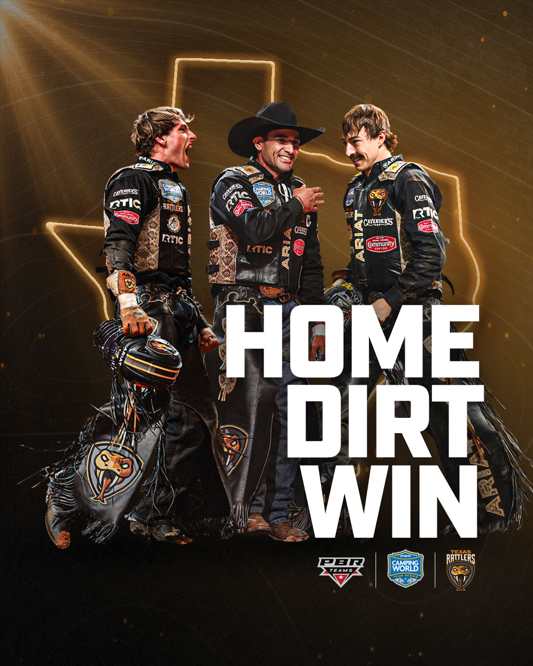 PBR - The Texas Rattlers are the first-ever back-to-back...