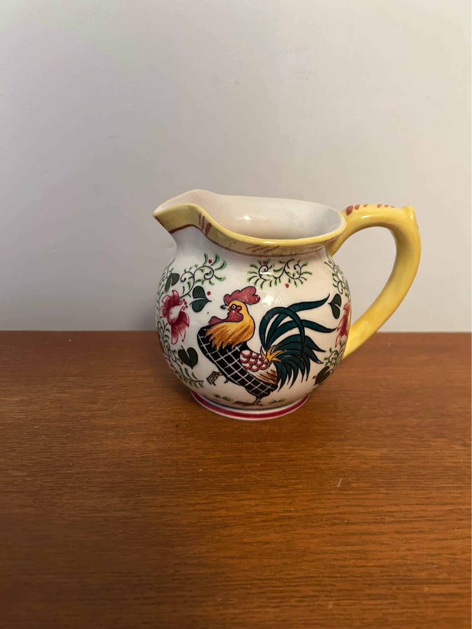 Fargo Online Thrift Store | VINTAGE 1950'S PY Ucagco ROOSTER & ROSES ...