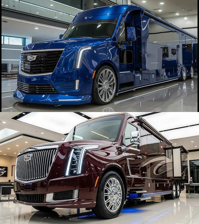 Earth - Over-the-Top 2026 Cadillac Motorhome! Full Interior & Exterior ...
