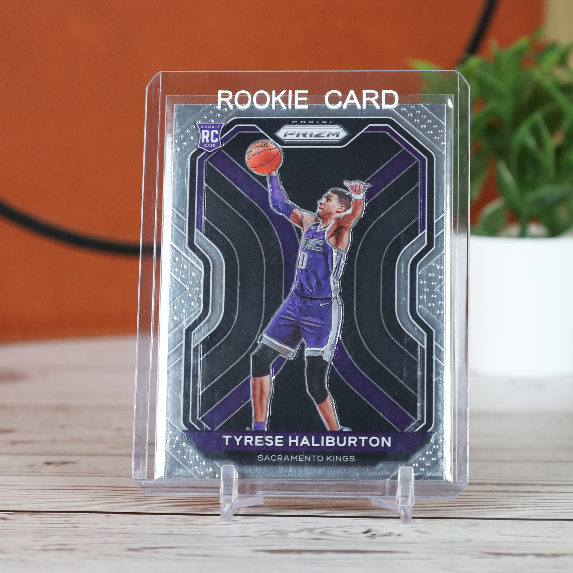 WHAT A SHOT! Haliburton sends it to OT! Bid on this 2020-21 Panini 