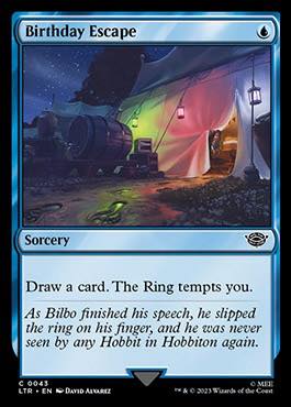 the ring tempts you cards mtg - Frodo, Sauron's Bane III — Each opponent loses 1 life for each creature card in that players graveyard Ringsight (The Lord of the