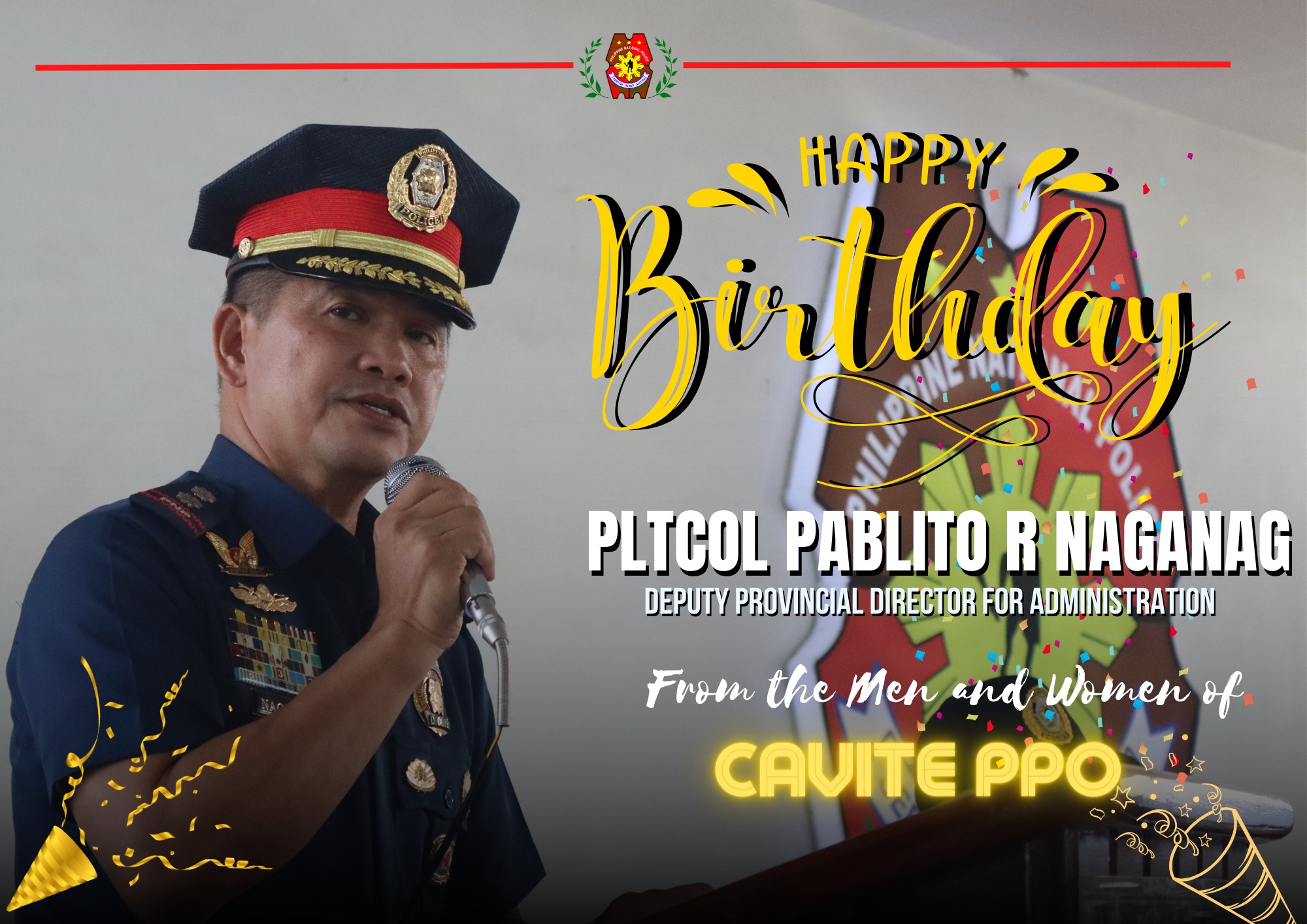 Cavite - Happy Birthday to our Deputy Provincial Director for ...