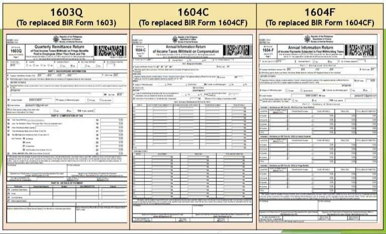 R. Talaba - Tax Updates: TRAIN Law forms (1604C and 1604F in lieu of ...