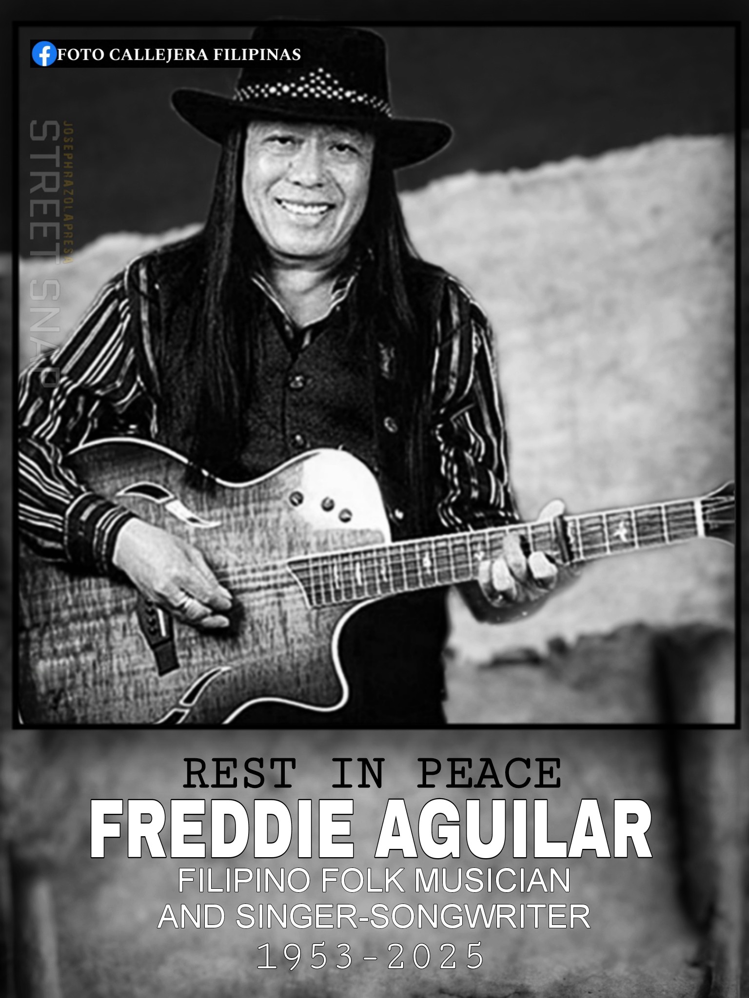 ➡️REST IN PEACE: Folk singer and Original Pilipino Music (OPM