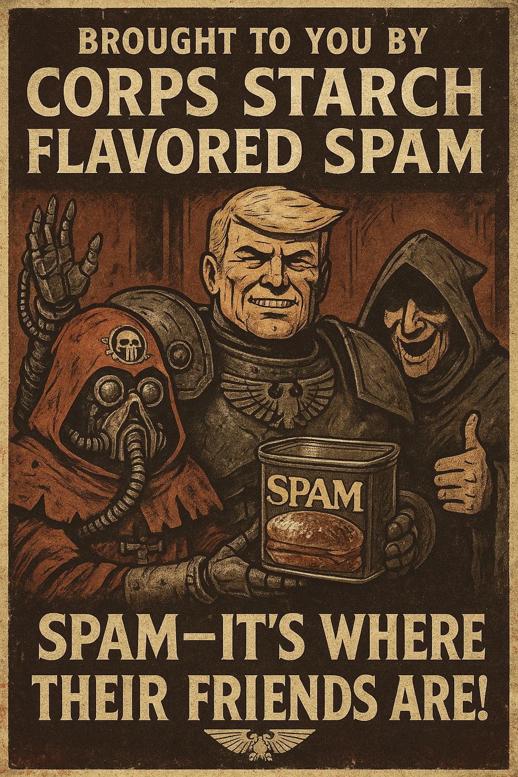 The Imperium of Man | Try new corpse starch flavoured spam | Facebook