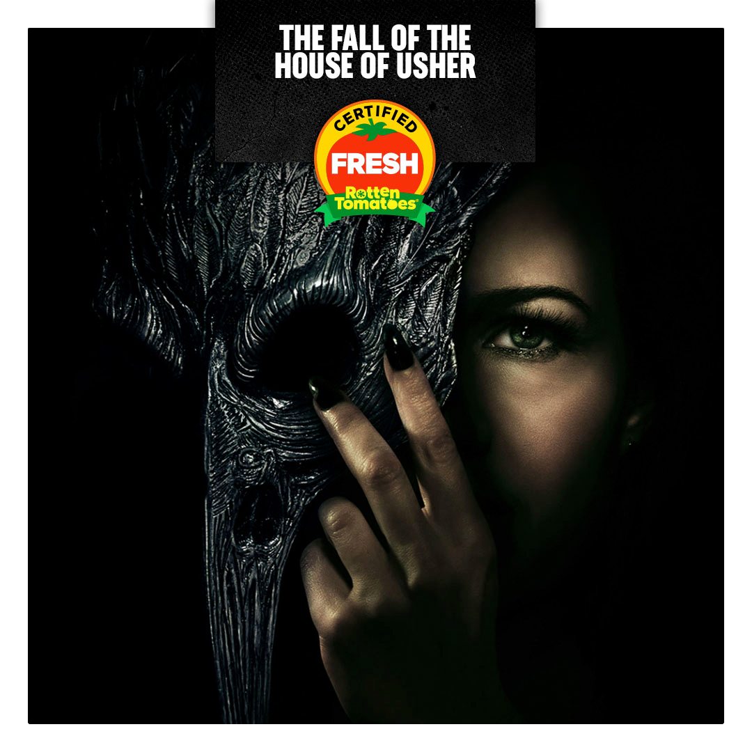 Rotten - #TheFallOfTheHouseOfUsher is now Certified Fresh at 97% on the ...