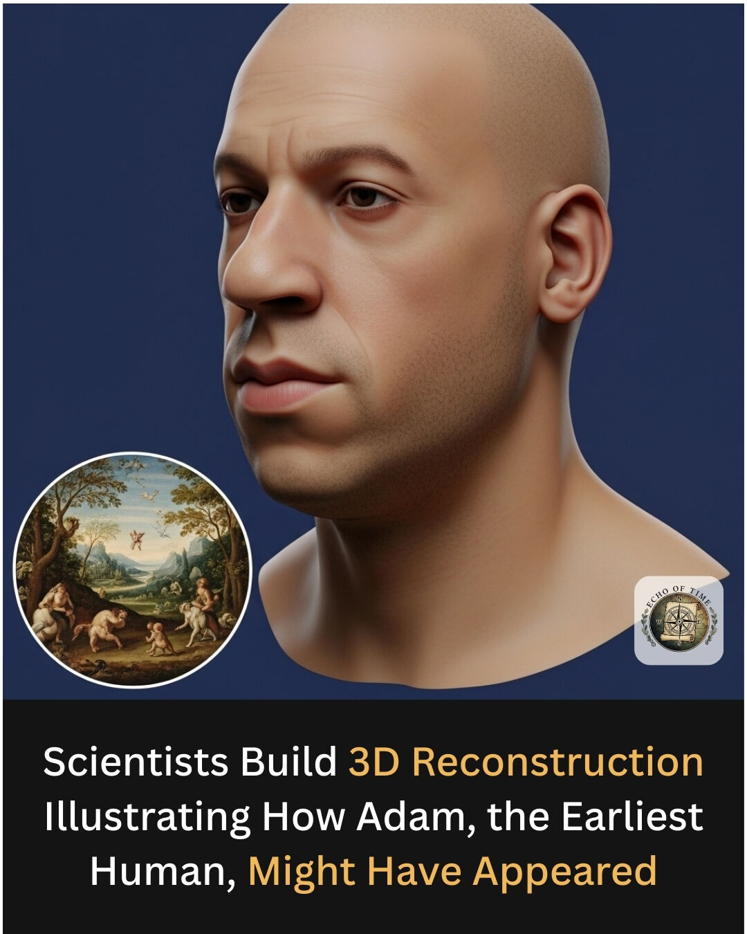 Echo - A new 3D reconstruction brings the face of early humans into ...