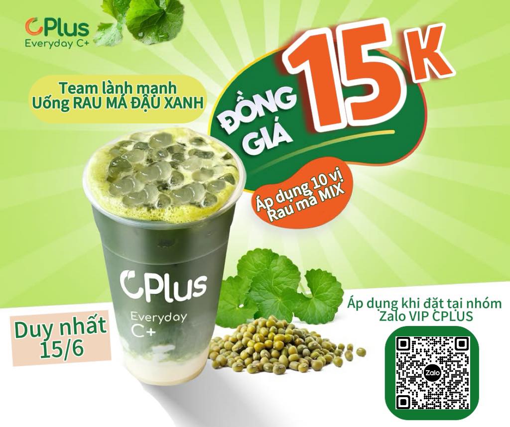 Trà Chanh, Rau Má CPLUS Lạng Sơn | Lang Son